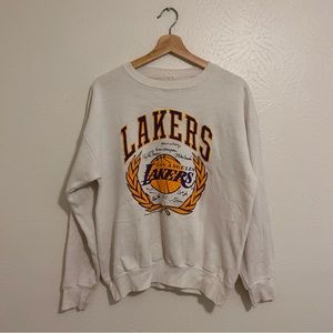 Vintage Lakers crew neck sweatshirt